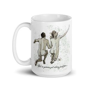 It's Just Us mug